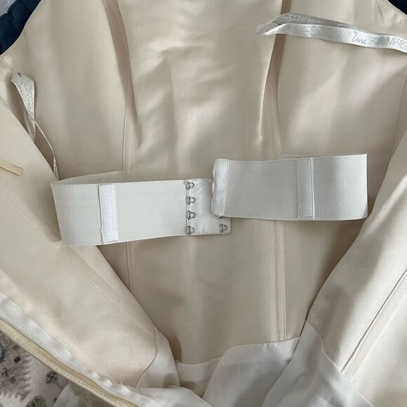 Zirc for Impressions NWT formal dress with beading, small train size 10 - Picture 6 of 15